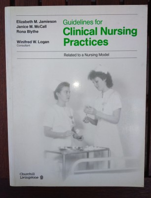 Guidelines for clinical nursing practices- Jamieson, Mccal, Blythe foto
