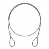 Cablu/sufa troliu din otel cu grosime de 16mm si lungime de 6m cu inele pentru tractat sau ridicat