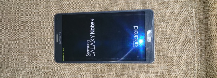 Smartphone rar Samsung Galaxy Note 4 N910F Black Liber retea Livrare gratuita!