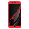 Husa pentru Apple iPhone 6 Plus Red acoperire completa 360 grade cu folie de sticla gratis, MyStyle