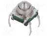 Microintrerupator 7.3x7.4mm, OFF-(ON), SPST-NO, C&amp;amp;K - KSJ0M411 80SH LFTR foto