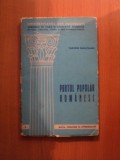 PORTUL POPULAR ROMANESC de TANCRED BANATEANU , Bucuresti 1965