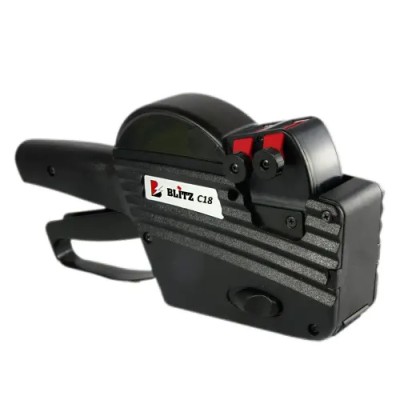 Marcator de pret, cod sau data, 2 linii, 10/8, Blitz C18 foto