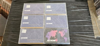 CASETA AUDIO NETWORK LOT 6 CASETE , 5 SIGILATE UNA DESIGILATA . foto
