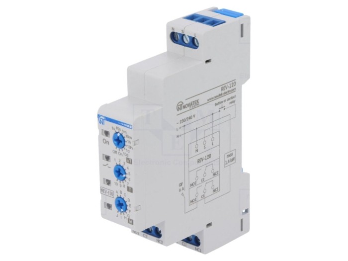 Timer programabil DPDT 230-240VAC