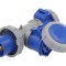 Conector alimentare AC splitter 16A IP67
