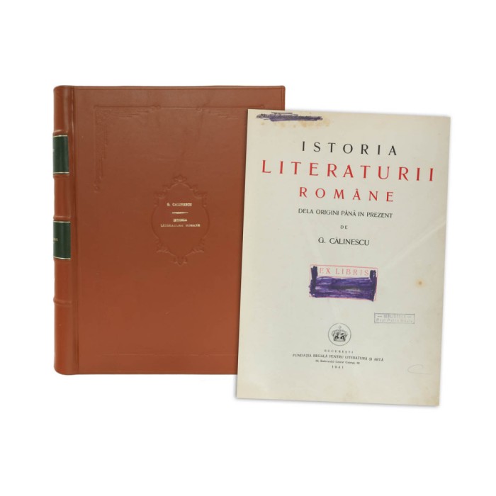 George Călinescu, Istoria literaturii rom&acirc;ne de la origini p&acirc;nă &icirc;n prezent, 1941 - Prima ediție