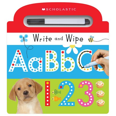 Write and Wipe ABC 123 foto