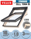 Fereastra mansarda VELUX GLL 1064 B, lemn pin, maner jos