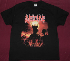 Tricou Deicide ? To Hell with God ,calitate 180 grame foto