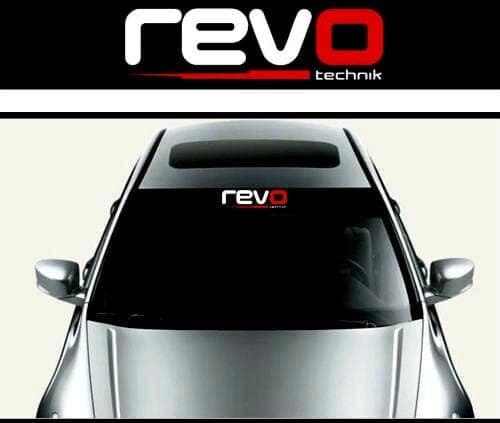 Sticker parasolar auto REVO (126 x 16cm) ManiaStiker