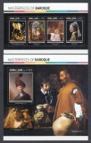 Cumpara ieftin Sierra Leone 2017 - Baroc - REMBRANDT,CARAVAGGIO,VERMEER etc - BL + KB - MNH, Nestampilat