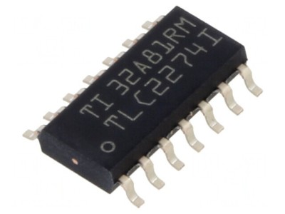 Amplificator operațional 2,2MHz 4 canale SO14 rolă-banda foto