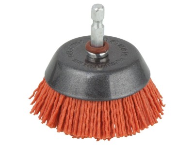 Cup Brush 65mm Hexagonal Wire foto