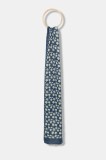 Kurt Geiger London șal culoarea bleumarin, cu imprimeu, 2098486999