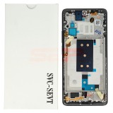 Display LCD Touchscreen cu Rama Xiaomi 11T Negru Original Service Pack
