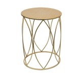 Suport flori metal auriu 41x55 cm