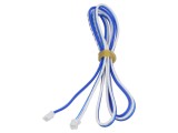 Cablu MECHATRONIX XHP-2 1m Albastru/Alb, Pas pini 2mm