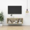 Gossi dulap tv montat pe perete, stejar sonoma, 37x37x107 cm, pal