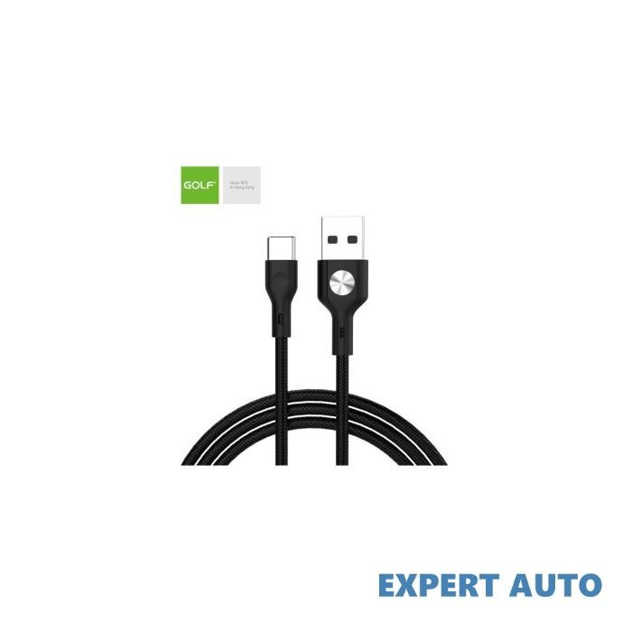 Cablu usb - type c 1 metru 3a negru cod: gc-60t Alta marca Alt model #7