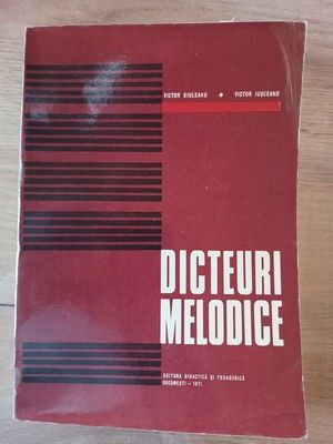 Dicteuri melodice- Victor Iusceanu