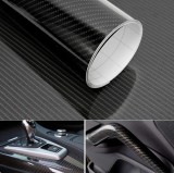 Cumpara ieftin Folie carbon 5D decorativa auto 1.52 X 18m, negru