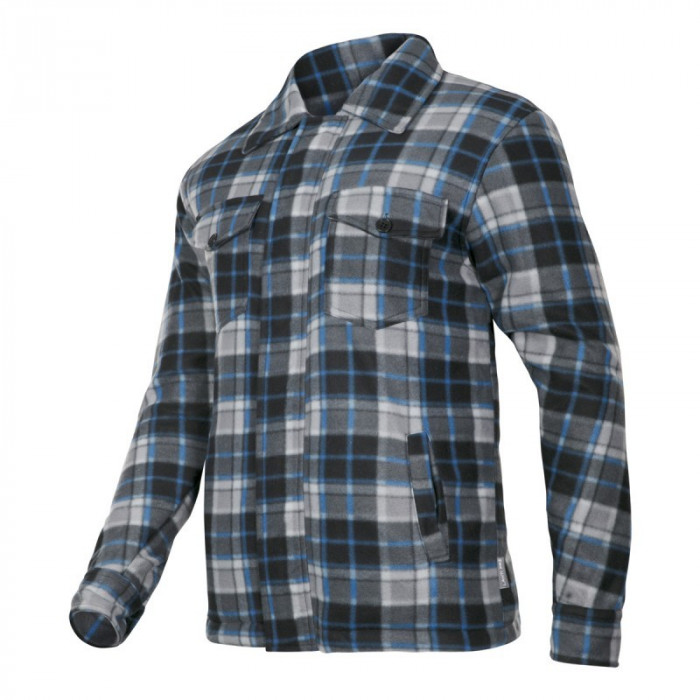 JACHETA POLAR CU CAROURI CAPTUSITA - 3XL
