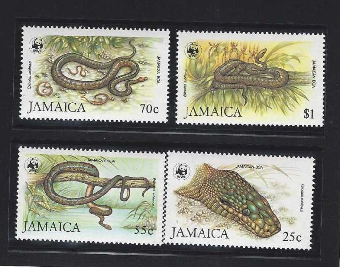 JAMAICA 1984 WWF SERPI BOA