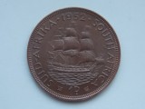 1 PENNY 1952 AFRICA DE SUD-XF
