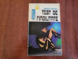 Test de fiabilitate de George Anania