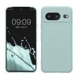 Husa Kwmobile pentru Google Pixel 8, Verde deschis, Silicon, KWM0000208L008C, Carcasa