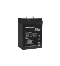 Acumulator GreenCell 6V 4Ah AGM F1/T1 plumb-acid
