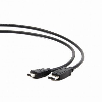 CABLU video GEMBIRD, adaptor DisplayPort (T) la HDMI (T), 10m, negru, foto