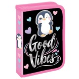 Penar echipat, 1 fermoar, 2 extensii, 30 piese, GOOD VIBES - YOLLO, S-COOL / OFFISHOP