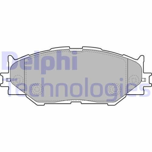 Delphi set placute frana, frana disc