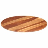 Cumpara ieftin Blat de masa rotund, 80 cm, 15-16 mm, lemn masiv de acacia