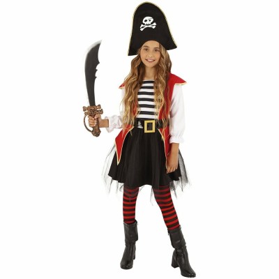 Costum de carnaval - Pirat fetita S (3-4 ani/max 104cm) PlayLearn Toys foto