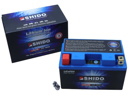 Baterie Moto Shido 4Ah 240A 12V LTZ10S LION-S-