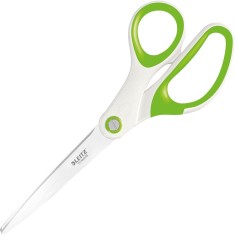 Foarfeca Leitz Wow, 20.5 cm, Lama Titan si Inox, Grip Ergonomic, Verde Metalizat, Foarfeca de Birou, Foarfeca pentru Birou, Foarfeca Birou, Foarfece d foto