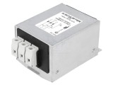 Filtru anti-interferențe trifazic 480V 10A 61x75x48mm