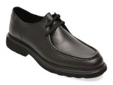 Mocasini OTTER negri, E4042, din piele naturala