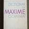 Dicționar de maxime comentat - Tudor Vianu