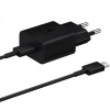 Incarcator Retea cu Cablu USB-C Samsung, 15W, 2A, 1 x USB-C, Negru EP-T1510XBEGEU