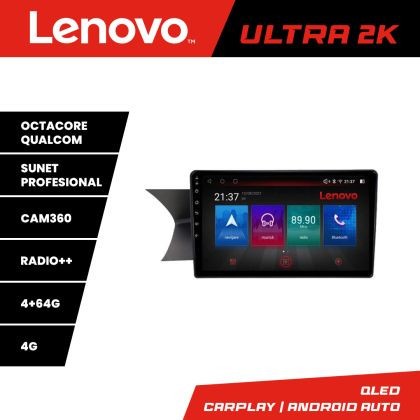 Navigatie Mercedes C W204 NTG4.5 2012-2015 8 core QLED Qualcomm 4+64 360 Android Waze USB Navigatie Internet Youtube Radio Lenovo CarStore Technology
