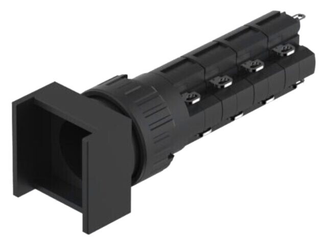 Comutator EAO 16mm 2 NC x4 4 NO 51-284.0252 Poz. 2 Stabil