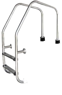 Scara piscina tip gratar perimetral din inox cu 3 trepte OF315-S foto