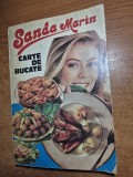 carte de bucate - sanda marin - din anii '90 - reeditarea cartii de bucate din anii '40