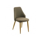 Scaun living si bucatarie BUC 202, ergonomic, stofa, baza metalica, 110 kg