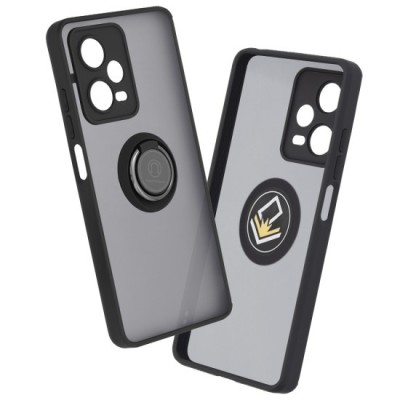 Husa pentru Xiaomi Redmi Note 12 Pro 5G - Techsuit Glinth - Black foto