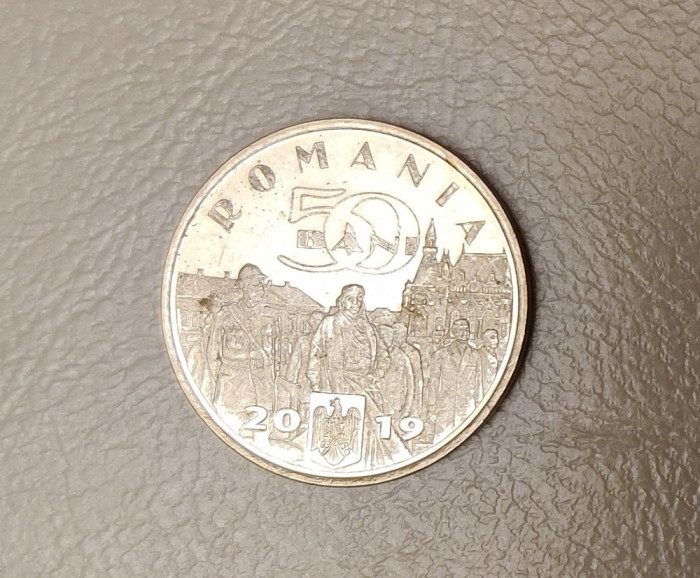 Rom&acirc;nia - 50 bani (2019) Ferdinand I - monedă comemorativă s139